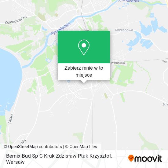 Mapa Bemix Bud Sp C Kruk Zdzisław Ptak Krzysztof