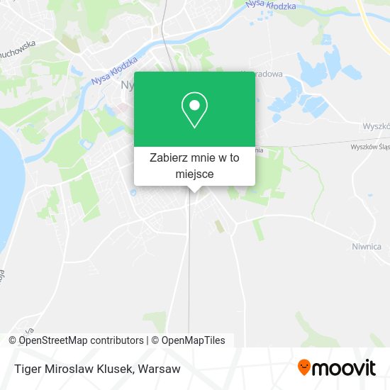 Mapa Tiger Miroslaw Klusek