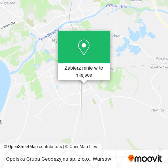 Mapa Opolska Grupa Geodezyjna sp. z o.o.