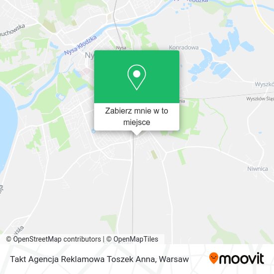 Mapa Takt Agencja Reklamowa Toszek Anna