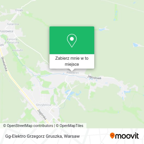 Mapa Gg-Elektro Grzegorz Gruszka