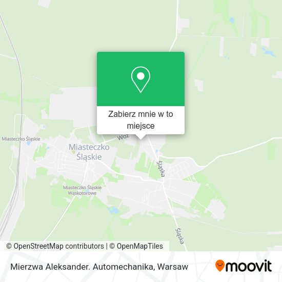 Mapa Mierzwa Aleksander. Automechanika