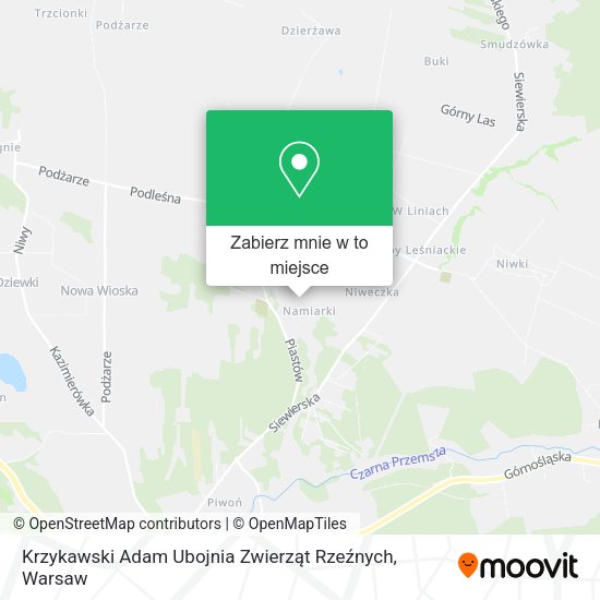 Mapa Krzykawski Adam Ubojnia Zwierząt Rzeźnych