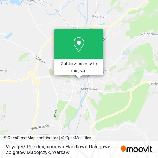 Mapa Voyager/ Przedsiębiorstwo Handlowo-Usługowe Zbigniew Madejczyk