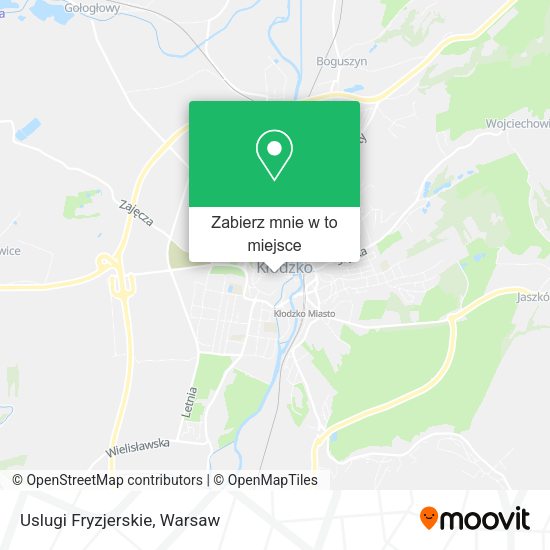 Mapa Uslugi Fryzjerskie