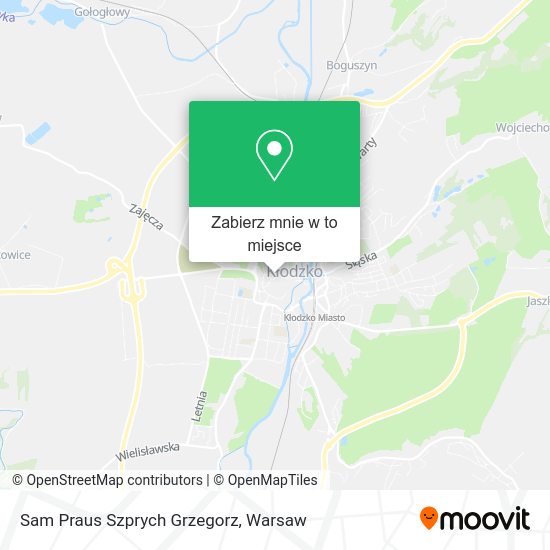 Mapa Sam Praus Szprych Grzegorz