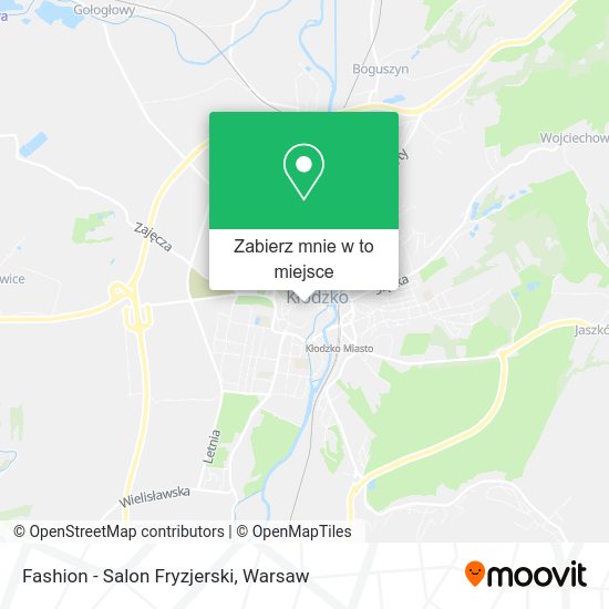 Mapa Fashion - Salon Fryzjerski