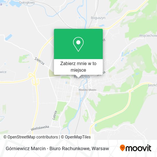 Mapa Górniewicz Marcin - Biuro Rachunkowe