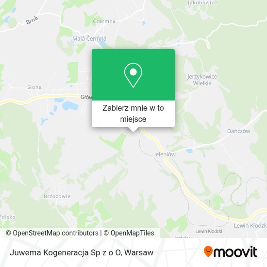 Mapa Juwema Kogeneracja Sp z o O