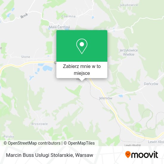 Mapa Marcin Buss Usługi Stolarskie