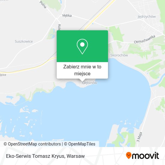 Mapa Eko-Serwis Tomasz Kryus