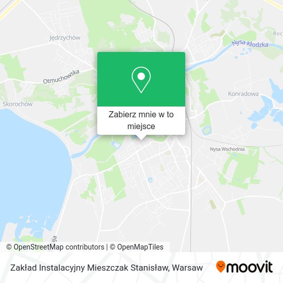 Mapa Zakład Instalacyjny Mieszczak Stanisław