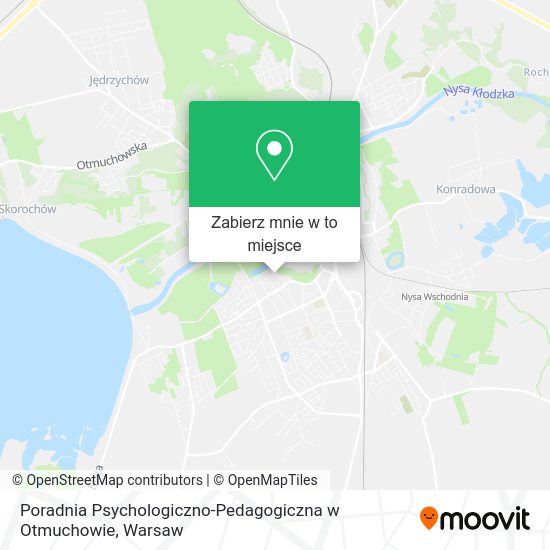 Mapa Poradnia Psychologiczno-Pedagogiczna w Otmuchowie