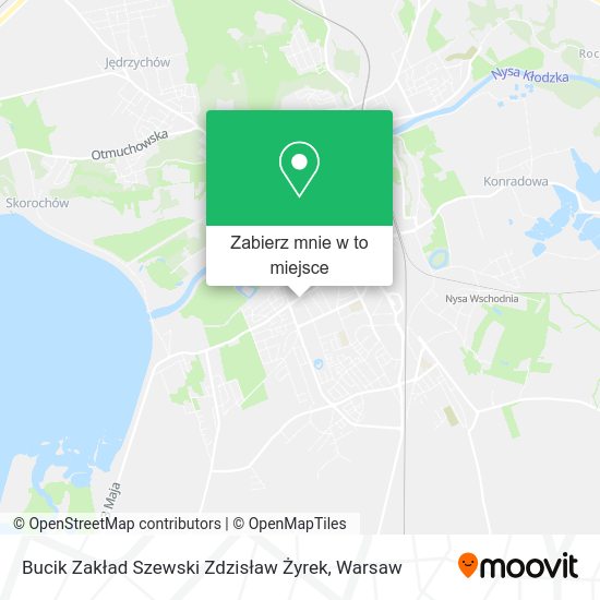 Mapa Bucik Zakład Szewski Zdzisław Żyrek