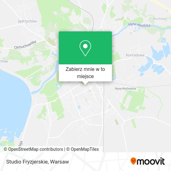 Mapa Studio Fryzjerskie