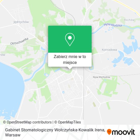 Mapa Gabinet Stomatologiczny Wołczyńska-Kowalik Irena