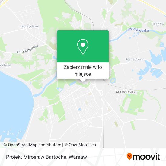 Mapa Projekt Mirosław Bartocha