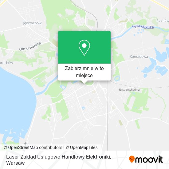 Mapa Laser Zaklad Uslugowo Handlowy Elektroniki