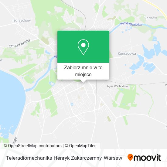 Mapa Teleradiomechanika Henryk Zakarczemny