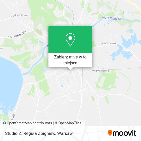 Mapa Studio Z. Reguła Zbigniew