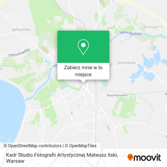 Mapa Kadr Studio Fotografii Artystycznej Mateusz Ilski