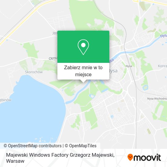 Mapa Majewski Windows Factory Grzegorz Majewski