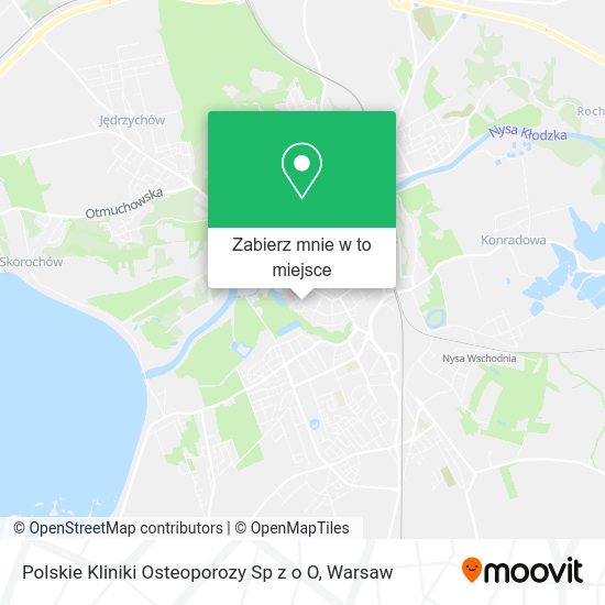 Mapa Polskie Kliniki Osteoporozy Sp z o O