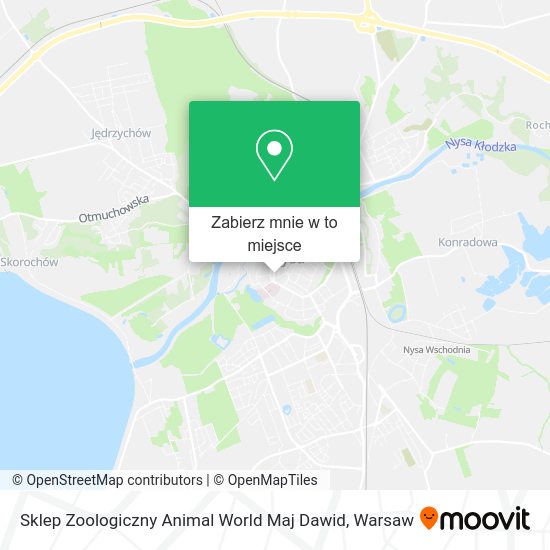 Mapa Sklep Zoologiczny Animal World Maj Dawid