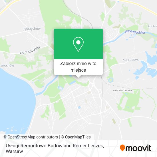 Mapa Usługi Remontowo Budowlane Remer Leszek