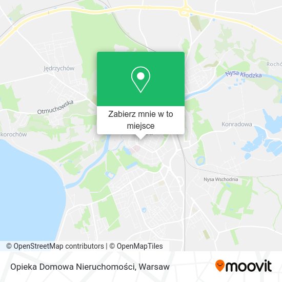 Mapa Opieka Domowa Nieruchomości