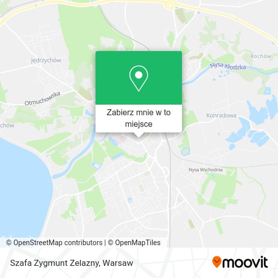 Mapa Szafa Zygmunt Zelazny