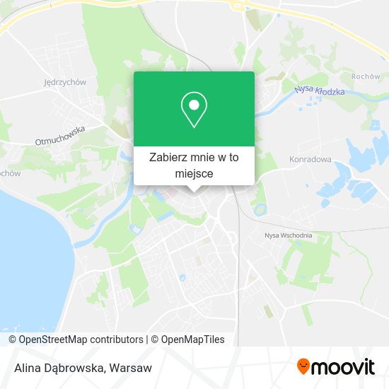 Mapa Alina Dąbrowska