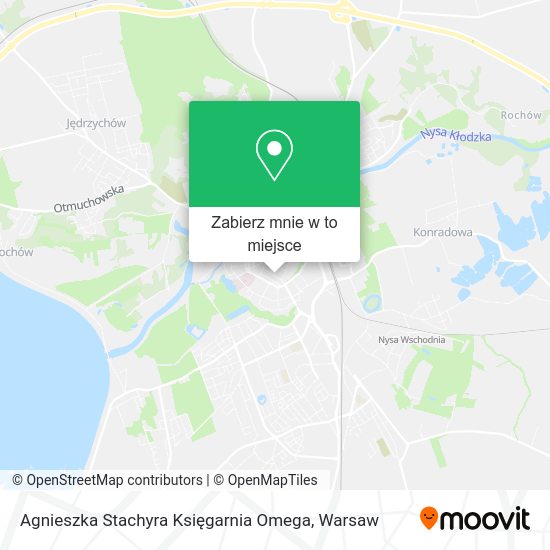 Mapa Agnieszka Stachyra Księgarnia Omega