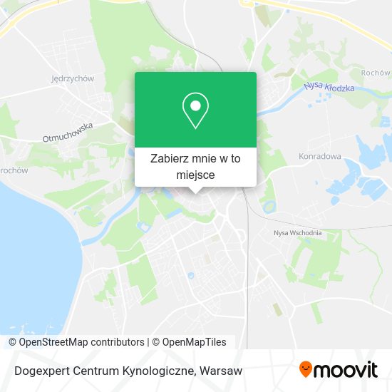 Mapa Dogexpert Centrum Kynologiczne