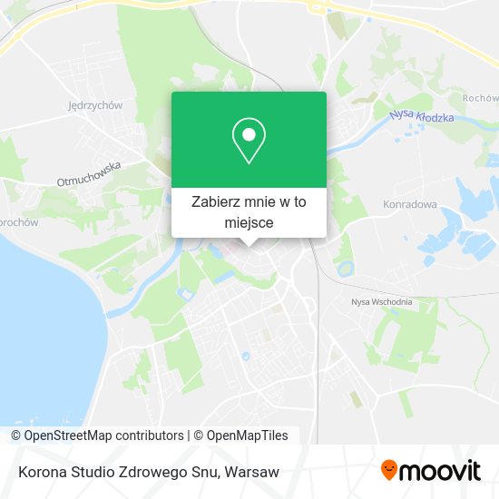 Mapa Korona Studio Zdrowego Snu