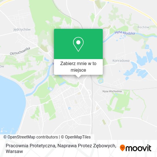 Mapa Pracownia Protetyczna, Naprawa Protez Zębowych