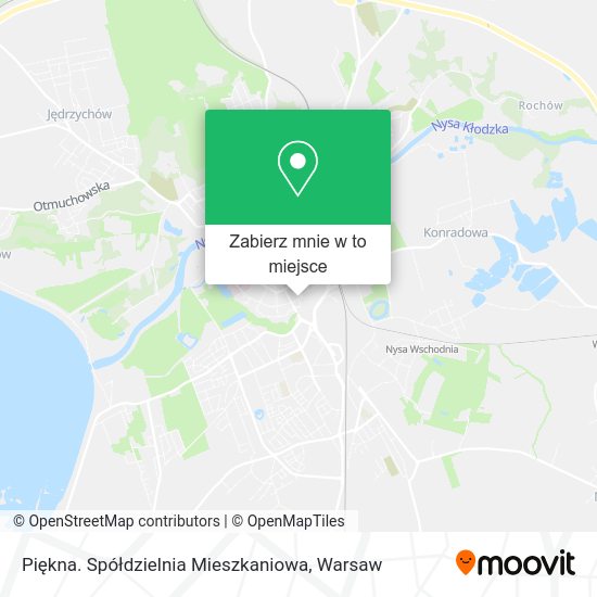 Mapa Piękna. Spółdzielnia Mieszkaniowa