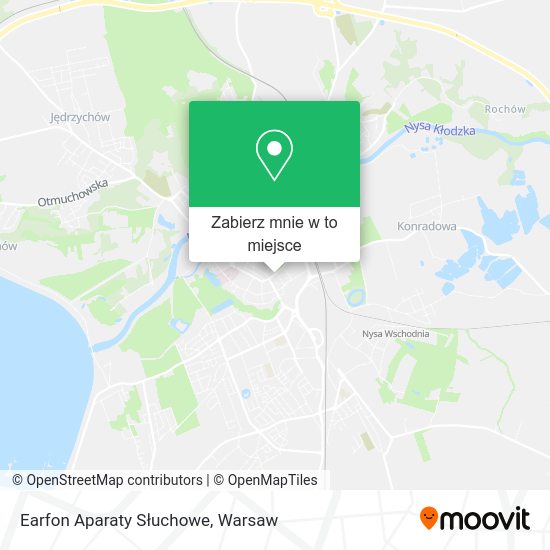 Mapa Earfon Aparaty Słuchowe