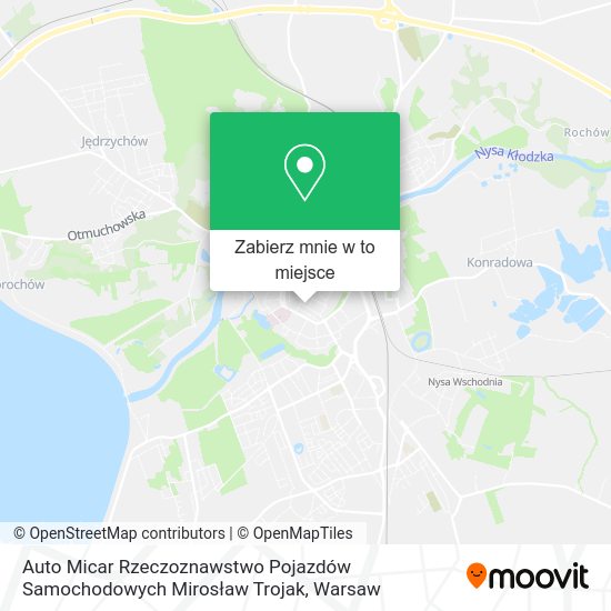 Mapa Auto Micar Rzeczoznawstwo Pojazdów Samochodowych Mirosław Trojak