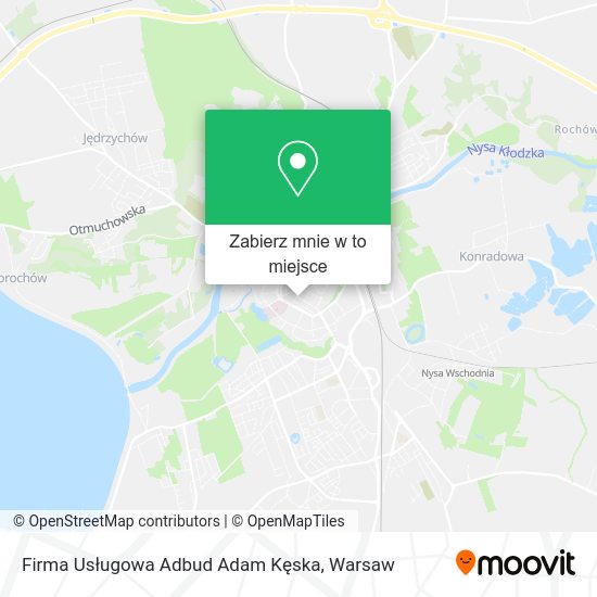 Mapa Firma Usługowa Adbud Adam Kęska