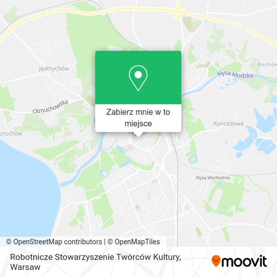 Mapa Robotnicze Stowarzyszenie Twórców Kultury