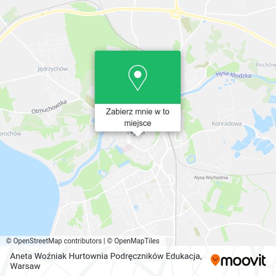 Mapa Aneta Woźniak Hurtownia Podręczników Edukacja