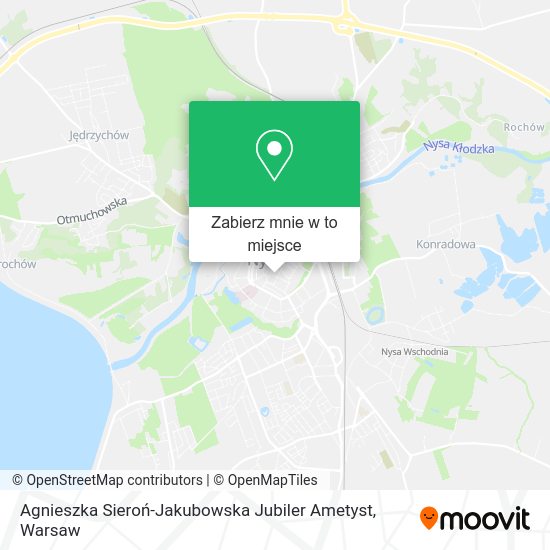 Mapa Agnieszka Sieroń-Jakubowska Jubiler Ametyst