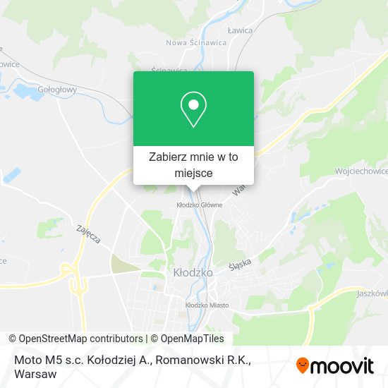 Mapa Moto M5 s.c. Kołodziej A., Romanowski R.K.