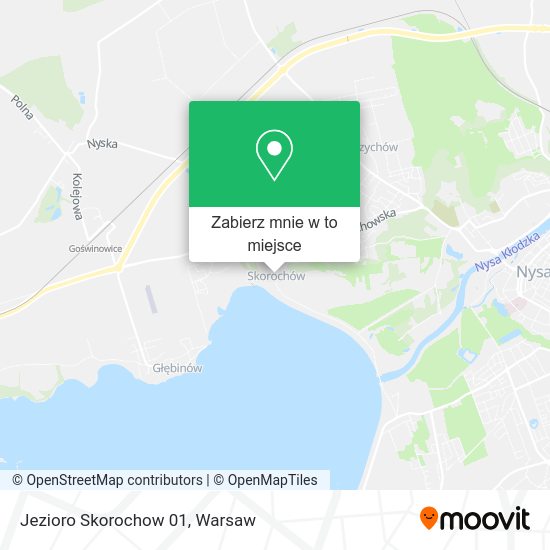 Mapa Jezioro Skorochow 01