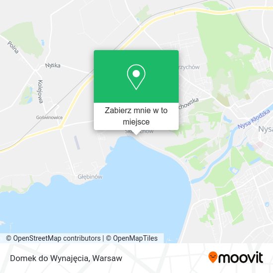 Mapa Domek do Wynajęcia