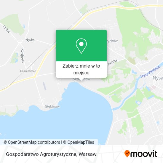 Mapa Gospodarstwo Agroturystyczne