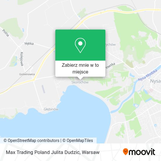 Mapa Max Trading Poland Julita Dudzic