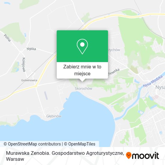 Mapa Murawska Zenobia. Gospodarstwo Agroturystyczne