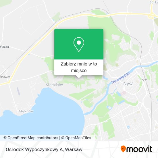 Mapa Osrodek Wypoczynkowy A